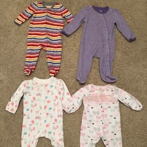 Baby girl sleepers